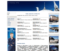 Tablet Screenshot of e-hotely.info